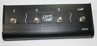 Crate four button footswitch