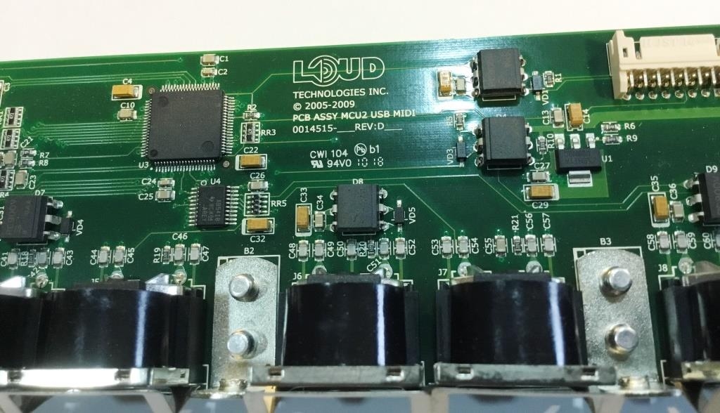0014515-00 - PCB ASSY MCU2 USB MIDI