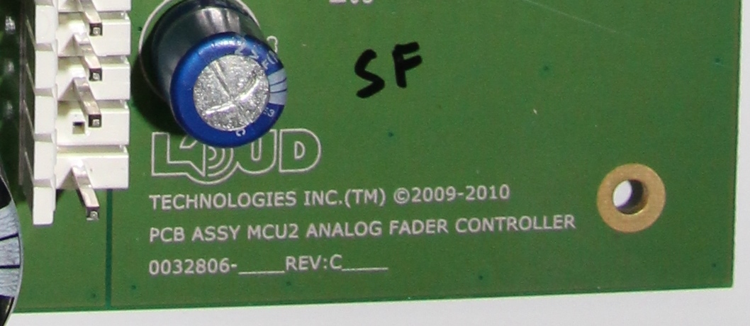 0032806-01 - PCB ASSY MCU2 XT