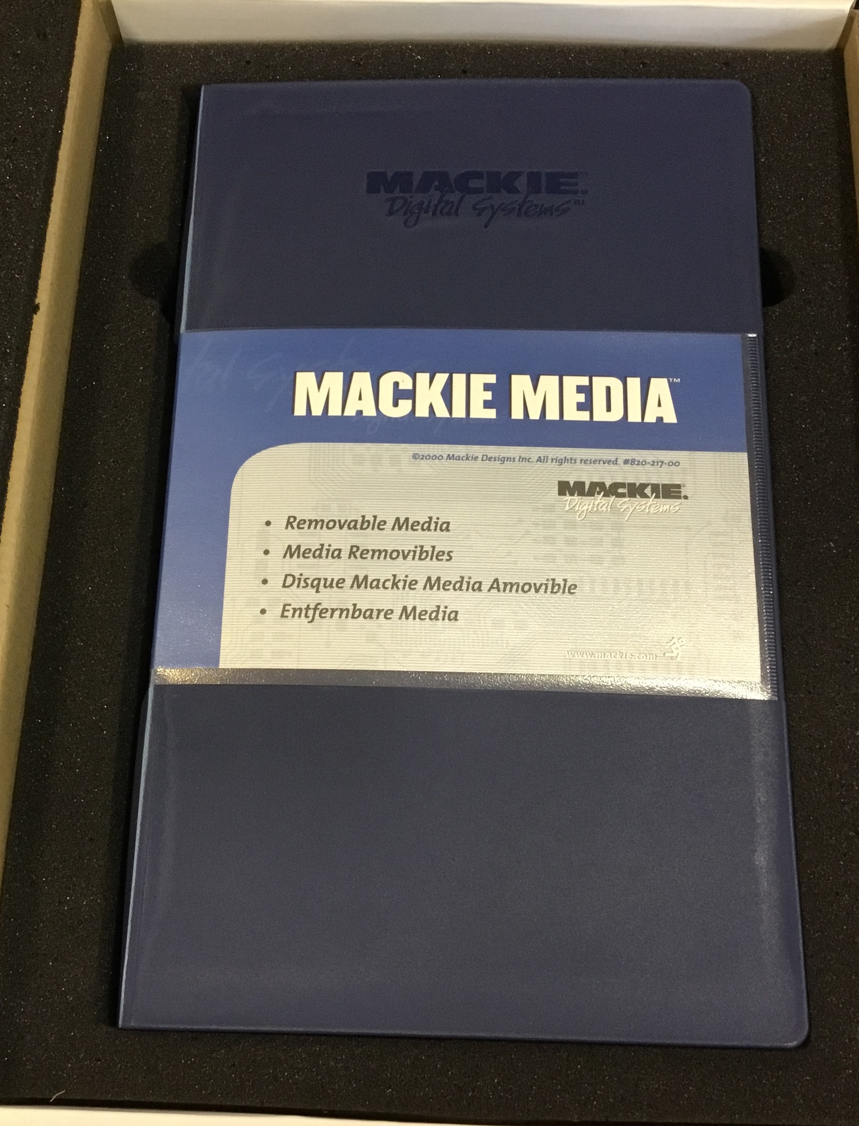 MACKIE MEDIA TRAY